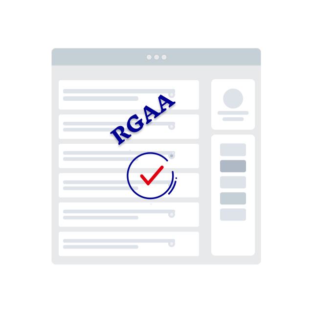 Accompagnement en conformité RGAA